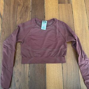 Long Sleeve crop Top